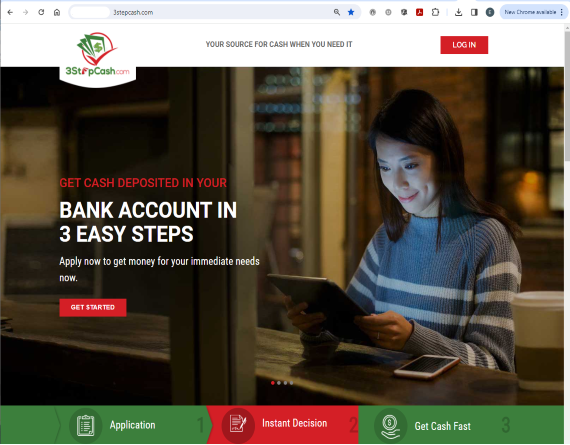 GET CASH DEPOSITED IN YOUR BANK ACCOUNT IN 3 EASY STEPS